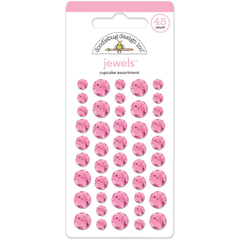 CUPCAKE ADHESIVE JEWELS